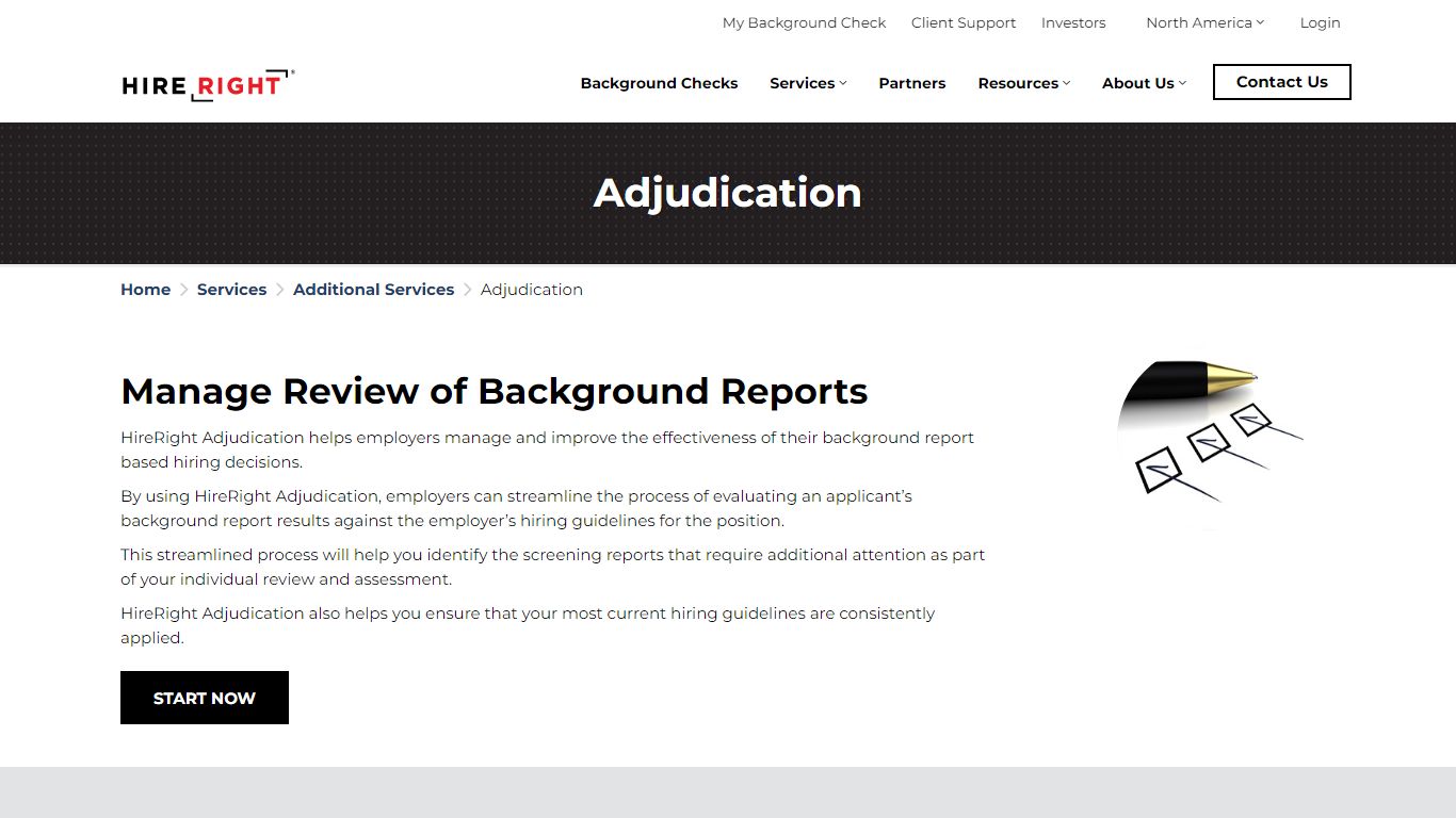 HireRight Adjudication: Manage the Review of Background Reports | HireRight